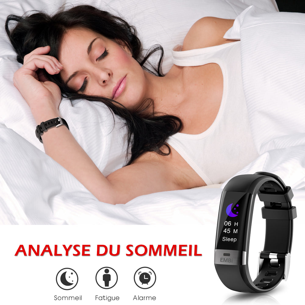 Montre intelligente moniteur de forme physique Surveillez votre famille et votre propre pression artérielle cardiaque ECG Audar EMBI Montre intelligente moniteur de forme physique Surveillez votre famille et votre propre pression artérielle cardiaque ECG Audar EMBI