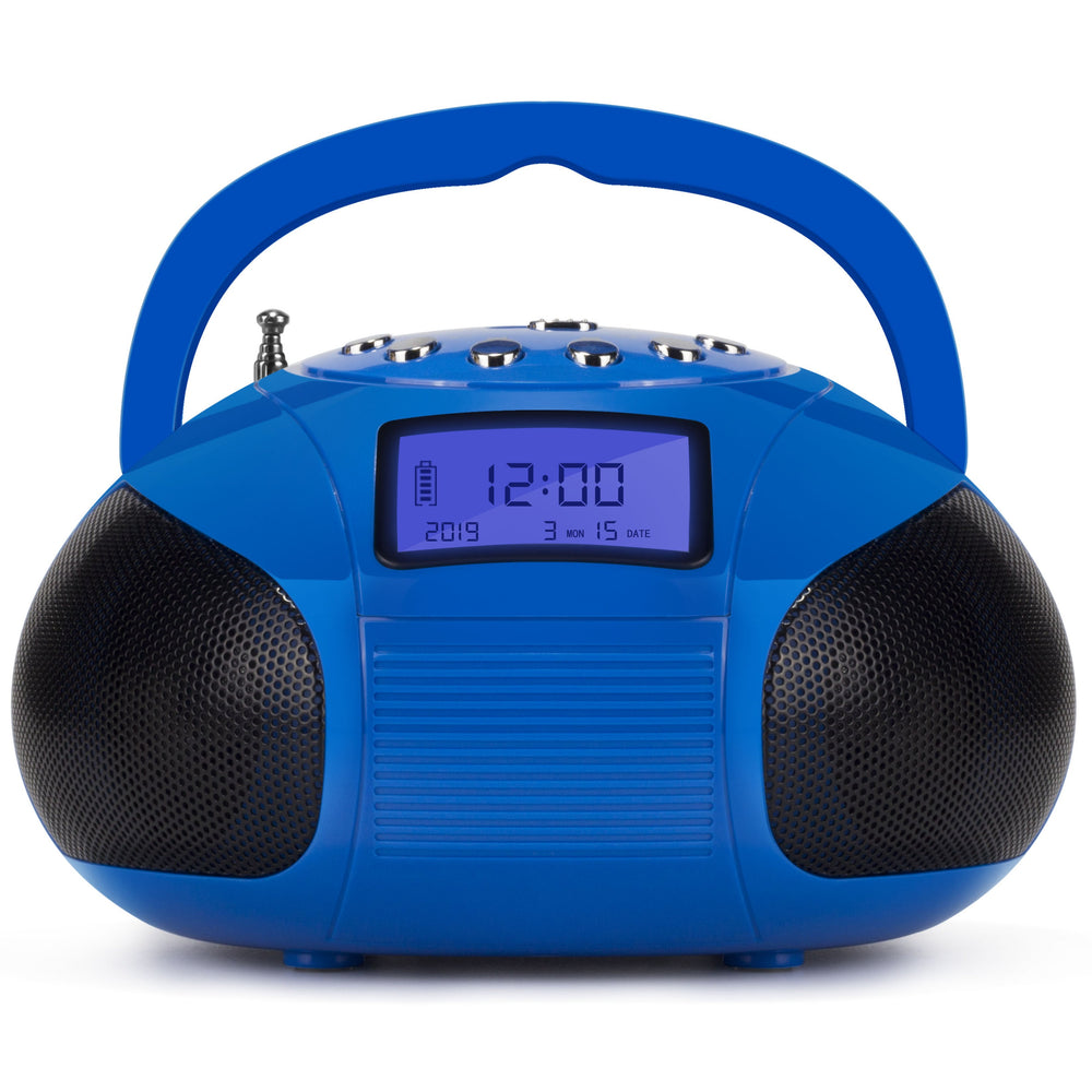 Haut-parleur Bluetooth Portable Rechargeable MP3 AUX FM Réveil Radio August SE20 - Noir Haut-parleur Bluetooth Portable Rechargeable MP3 AUX FM Réveil Radio August SE20 - Noir