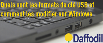 Comment formater USB FAT32, NTFS, ExFat sous Windows