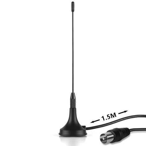 Antenne  TNT HD avec base magnétique pour voitures et camions August DTA180