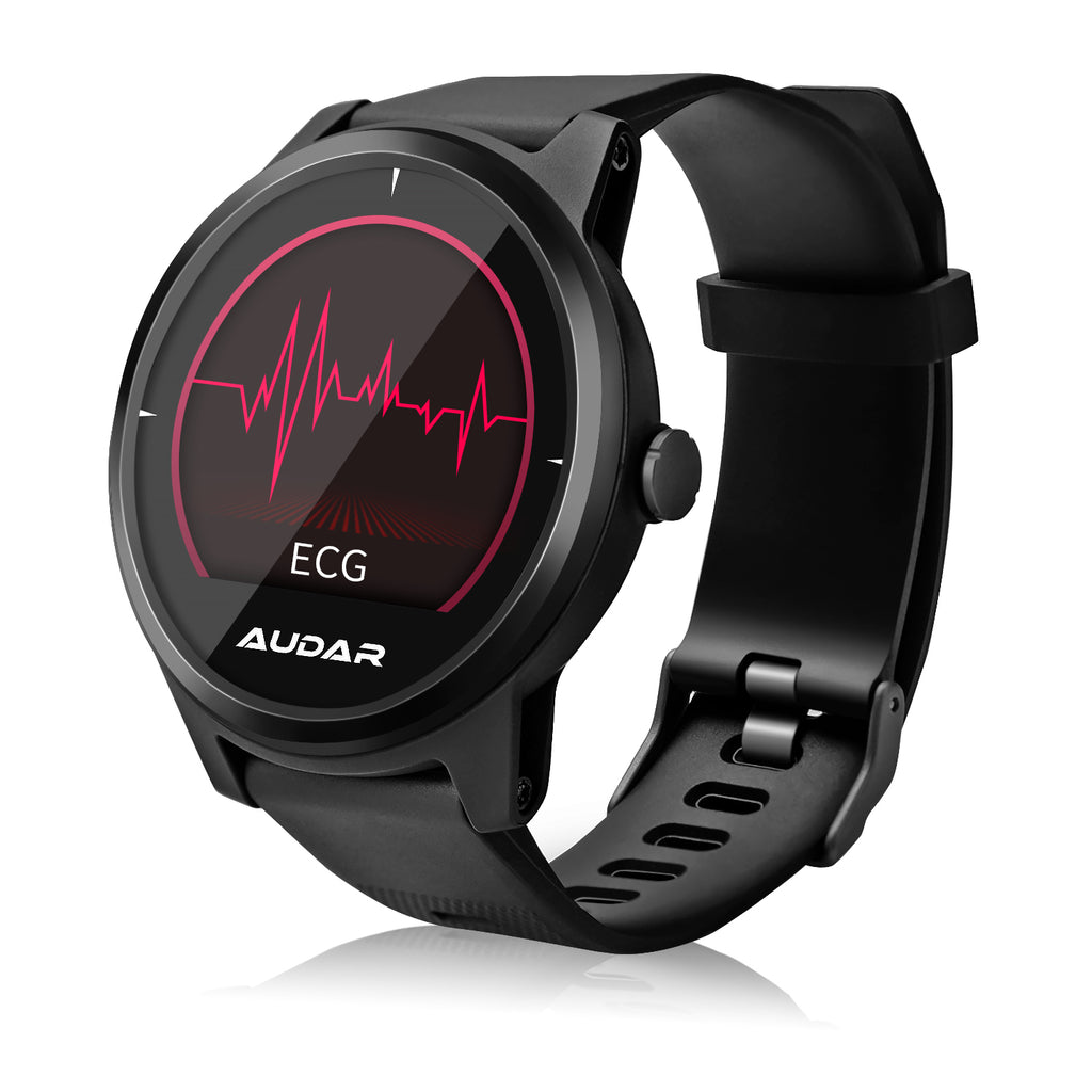 Montre de remise en forme intelligente Surveillez votre famille ou votre Fréquence cardiaque Pression artérielle Batterie longue durée Audar E1