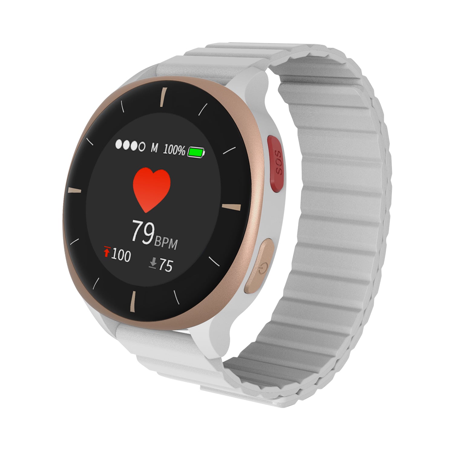 Surveillance des signes vitaux de soins de santé de la plateforme IoT 24 heures sur 24 pour les personnes âgées et les personnes vulnérables AUDAR E2