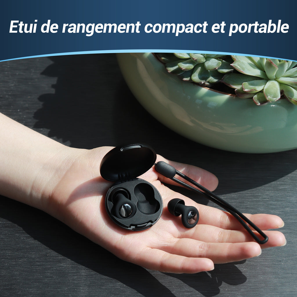Bouchons d'oreilles pour dormir avec ronflements, trafic, petites oreilles et anxiété EAR530