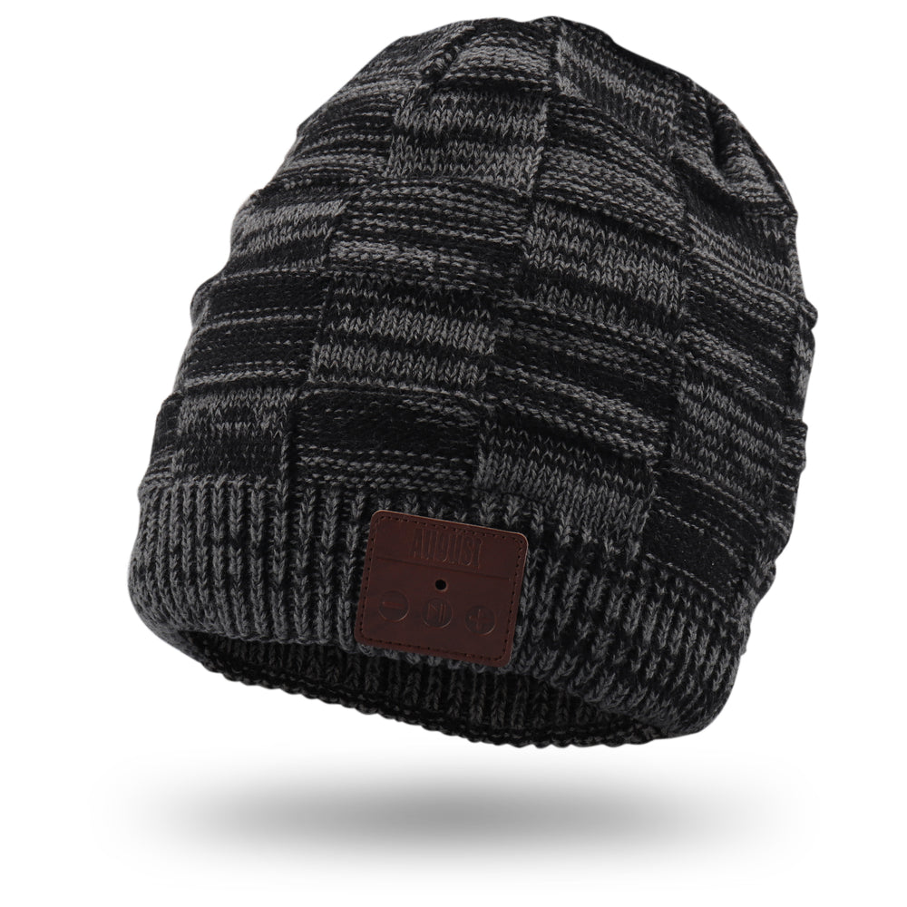 Écouteurs rechargeables sans fil Bluetooth Beanie bonnet avec microphone August EPA25