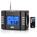 Table De Chevet Réveil Avec Radio Et USB/SD MP3 August MB300