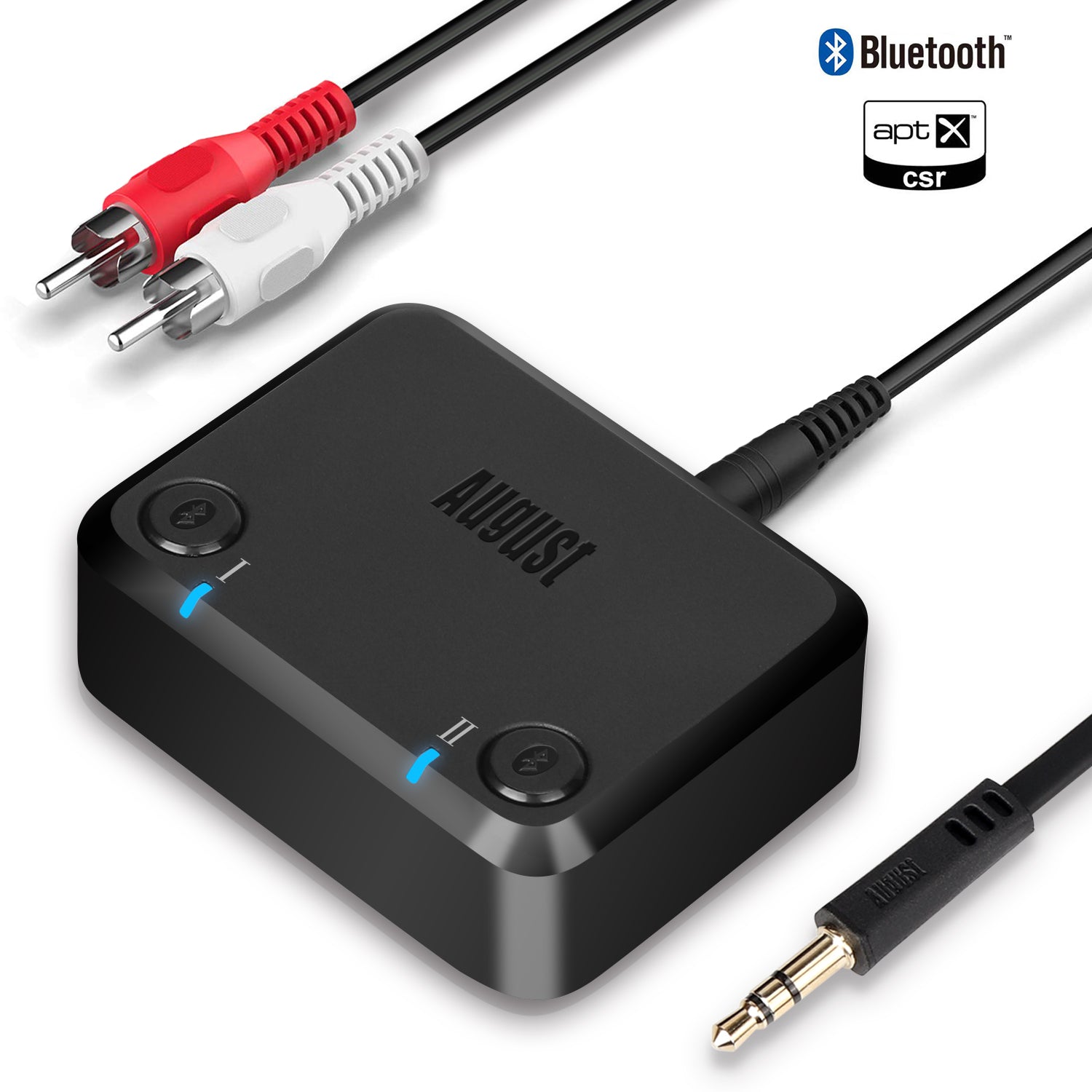 Adaptateur Bluetooth 5.0 Émetteur et Récepteur 2-en-1 - GOBRO - Sortie Adaptateur Bluetooth 5.0 Émetteur et Récepteur 2-en-1 - GOBRO - Sortie