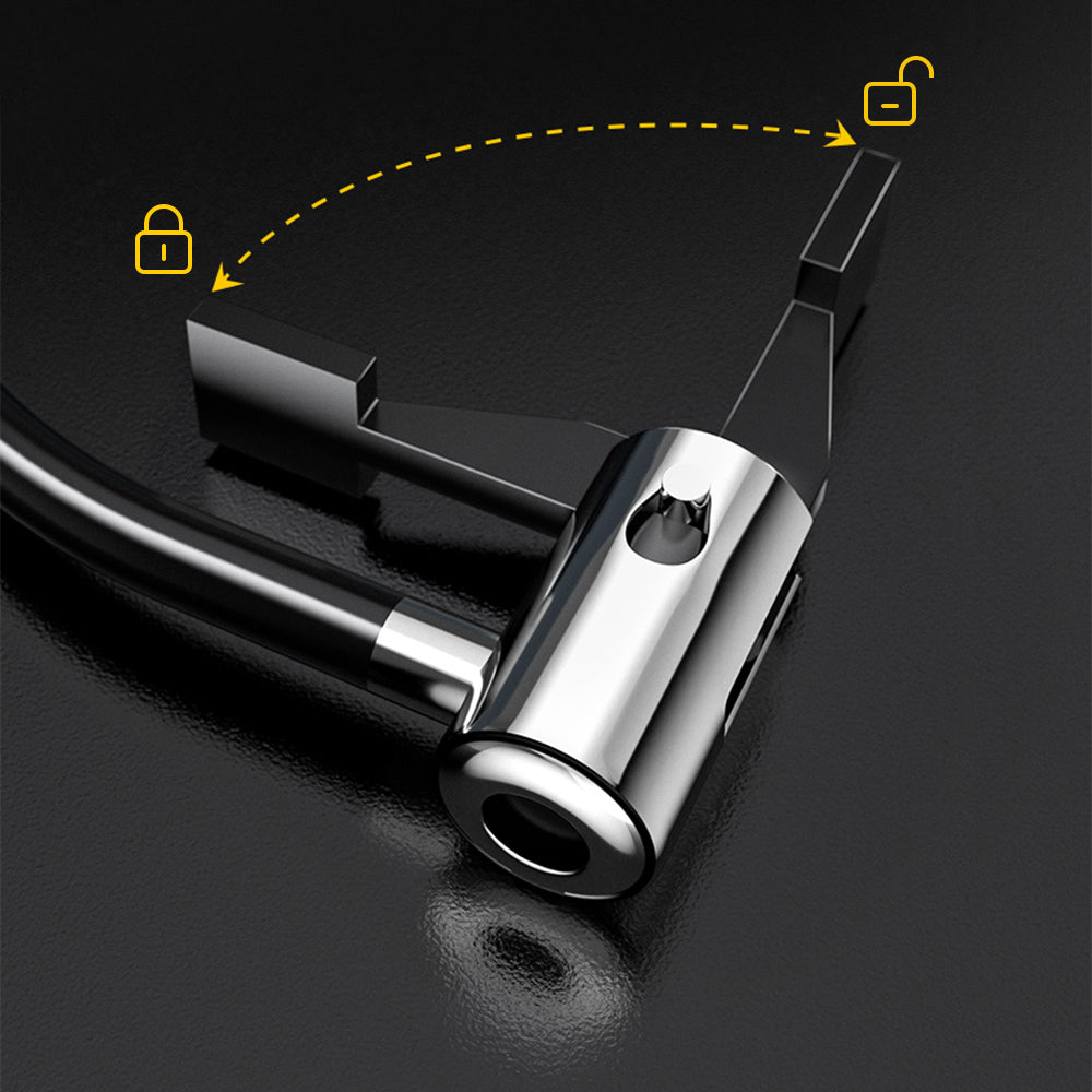 Compresseur d'air portable Pompe à main automatique rechargeable pour pneus - PUM300
