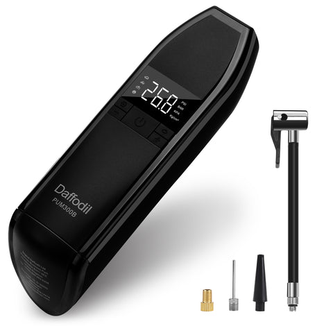 Compresseur d'air portable Pompe à main automatique rechargeable pour pneus - PUM300
