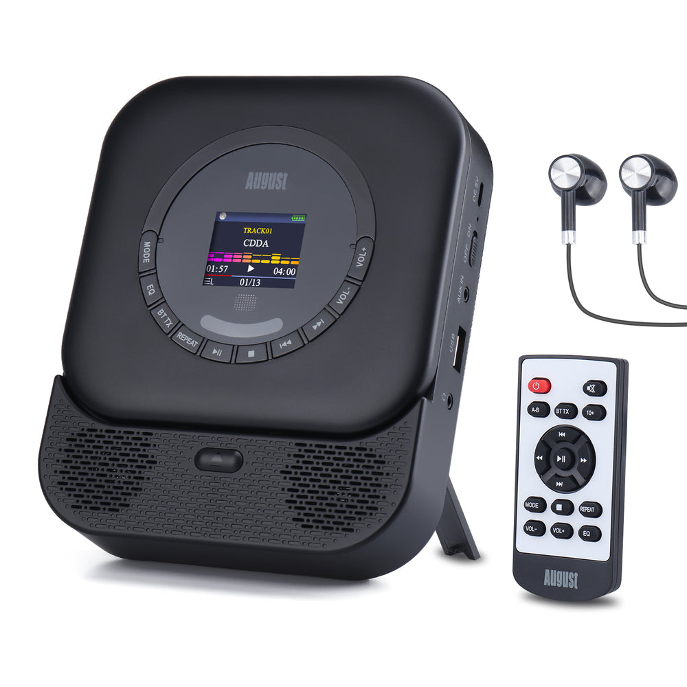 Lecteur CD portable avec Bluetooth et haut-parleur MP3 USB SE15