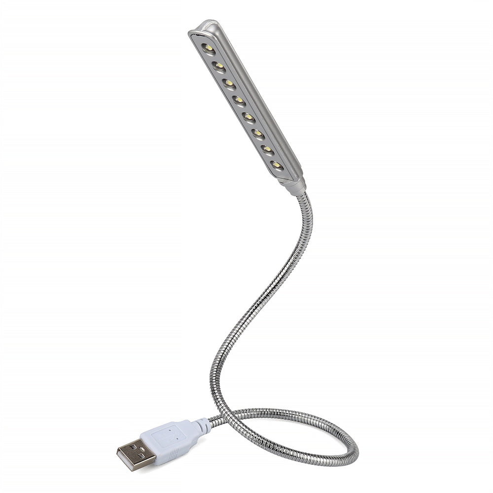 USB LED Lampe Clavier Col de Cygne Flexible Ordinateur Portable Liseuse MAC Chromebook ULT05