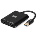 Appareil de capture vidéo Entrée et sortie HDMI - Carte de capture de jeu pour le streaming – August VGB500